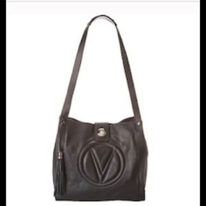Mario Valentino Black leather Shoulder Bag